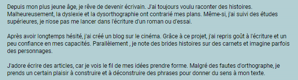 recit désir écrire