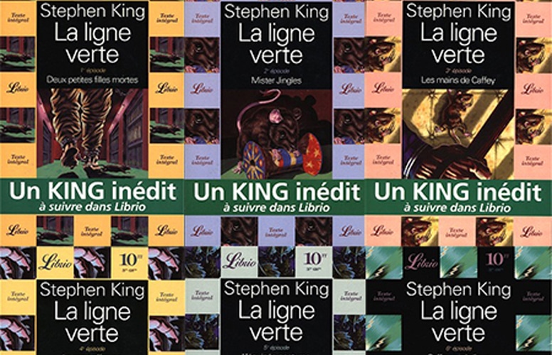 Les 6 tomes de la ligne verte de Stephen King illustrent son goût pour l'écriture du roman feuilleton