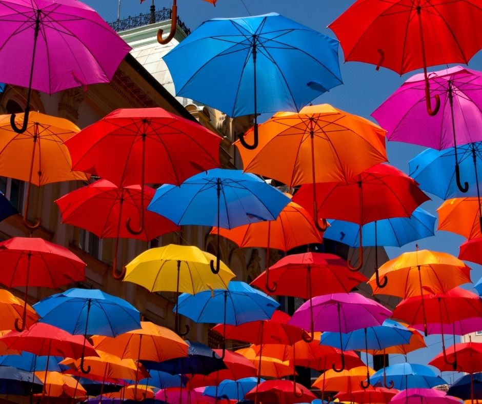 plafond de parapluie